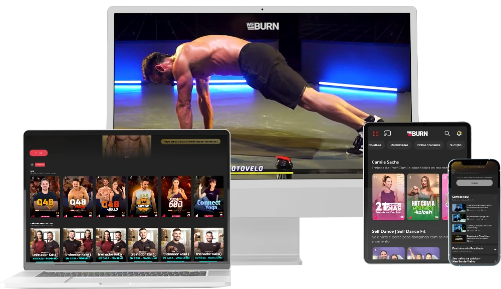 WeNutri Mormaii App em diferentes dispositivos